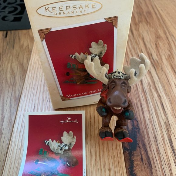 Hallmark Keepsake Ornament - Moose on the Loose 2003 - Brand New, Never Used - Picture 2 of 11